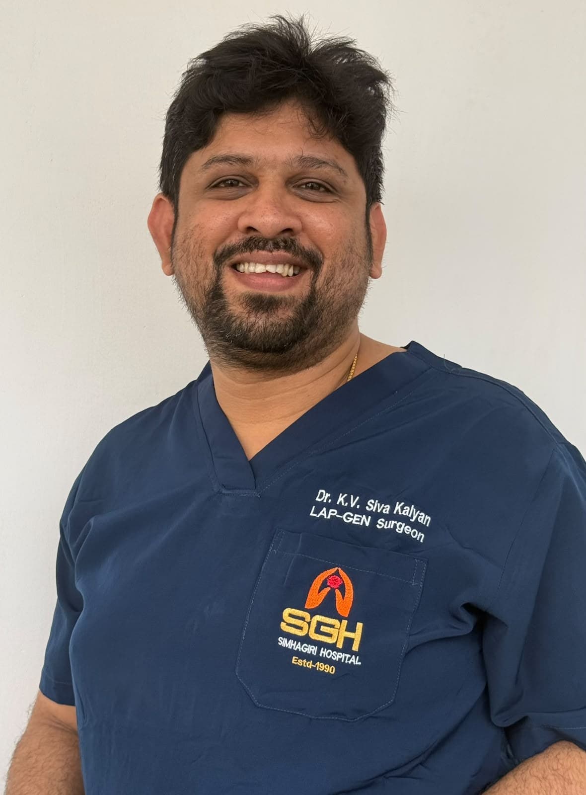 Portrait of Dr. KVS Kalyan
